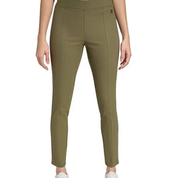 NWT Calvin Klein Front Seam Slim Tapered Leg Stretch Twill Ankle Pants Size XL - Picture 13 of 14